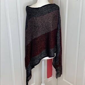 JACK & MISSY•KNIT PONCHO